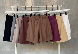 BERMUDA ALFAIATARIA EVA (COM OPÇÕES DE CORES)