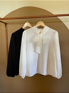 BLUSA LAÇO (COM OPÇÕES DE CORES)