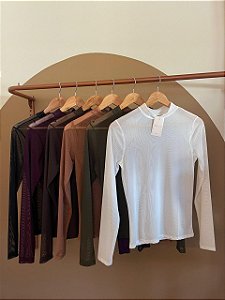 BLUSA TULE (COM OPÇÕES DE CORES)