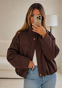 JAQUETA SUEDE OVERSIZE (COM OPÇÕES DE CORES)