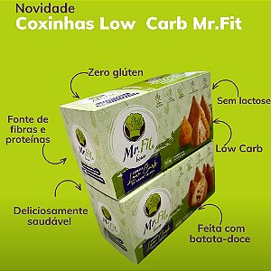 COMBO  Coxinha Low Carb De Frango Cremoso (193 Calorias, 100g)