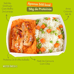 Mister Ômega 3 (368 Calorias, 58g de Proteínas, 400g)