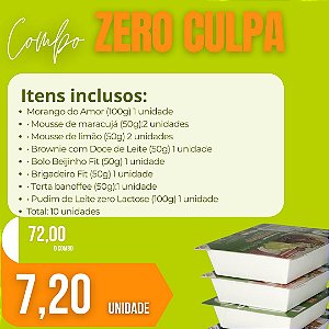 Combo ZERO CULPA – 10 Sobremesas