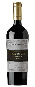 Vinho Tinto Barrica Andina Est. Selec. Merlot