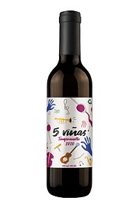 Vinho Tinto Manzanos Cinco Viñas Tempranillo 375ML