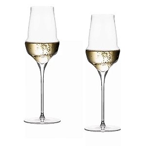 Kit 02 Taças para Champagne 340ml - Cocoon
