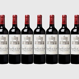 Vinho Tinto Grand Vin De Leoville Du Marquis De Las Cases Kit 9 Unds