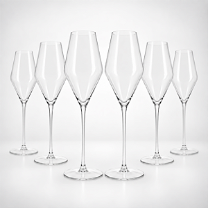 Kit 06 Taças Valen Concept Espumante 255ml Ultraleve