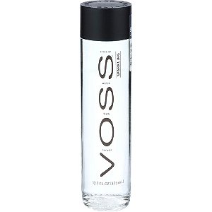Água Voss com gás Vidro - 375ml