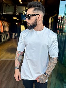 CAMISETA BRANCA OVERSIZED LISA-BLESSED