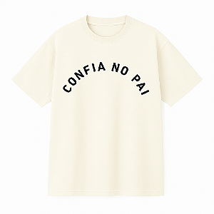 CAMISETA CONFIA BRANCA-CURV-OVERSIZED