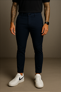 CALÇA ALFAIATARIA MARINHO MASCULINA SKINNY- CODI JEANS
