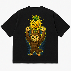 CAMISETA OVERSIZED ABACAXI LABU POWER