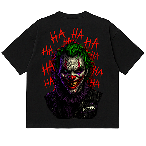 CAMISETA AFTER OVERSIZED PRETA HAHAHA
