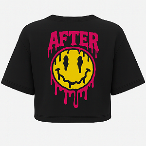 CROPPED OVERSIZED AFTER SMILE DARK