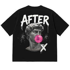 CAMISETA OVERSIZED MALHÃO PRETA-MICHE-PREMIUM 230G-ALGODÃO BCI