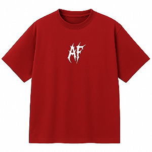 CAMISETA AFTER OVERSIZED VERMELHA AF