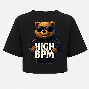 CROPPED OVERSIZED PRETO HIGH BPM