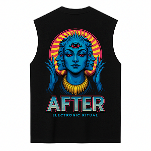 REGATA OVERSIZED PRETA AFTER ELETRONIC