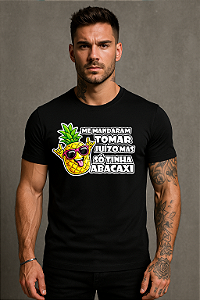 CAMISETA SLIM BÁSICA ELASTANO CARNAVAL JUÍZO