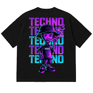 CAMISETA OVERSIZED TECHNO STREET