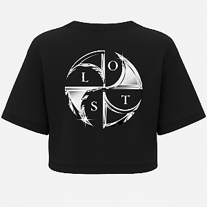 CROPPED OVERSIZED LOST