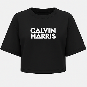 CROPPED OVERSIZED CALVIN HARRIS