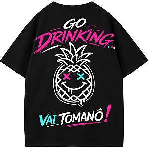 CAMISETA OVERSIZED GO DRINKING