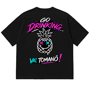 CAMISETA OVERSIZED GO DRINKING