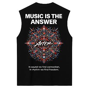 REGATA OVERSIZED AFTER PRETA MUSIC OS THE ANSWER