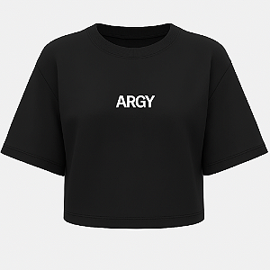 CROPPED OVERSIZED ARGY PRETO