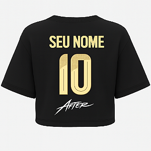 CROPPED OVERSIZED BRASIL X AFTER X COPA DO MUNDO 2026