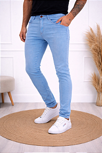 CALÇA JEANS SKINNY JEANS ELASTANO