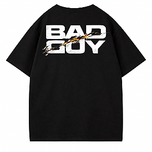 CAMISETA OVERSIZED PRETA BADGUY