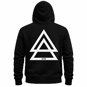 MOLETOM CANGURU PRETO UNISSEX TRIANGLE