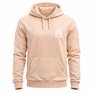 MOLETOM CANGURU BEGE TRIANGLE 2 UNISSEX AFTER