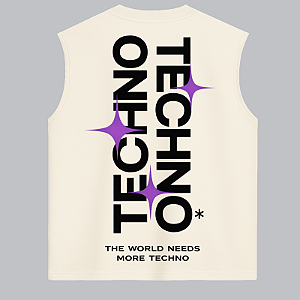 REGATA OVERSIZED AFTER MACHÃO TECHNO