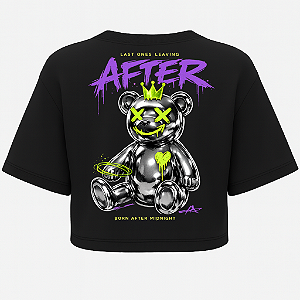 CROPPED OVERSIZED PRETA TED LAST ONES LEAVING