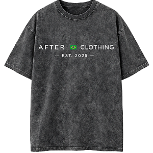 CAMISETA OVERSIZED PRETA ESTONADA 05