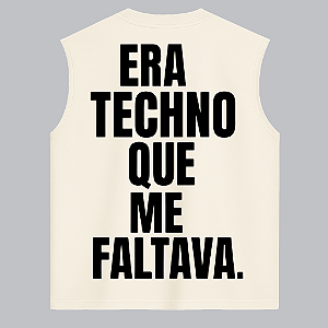 REGATA OVERSIZED AFTER ERA TECHNO QUE ME FALTAVA