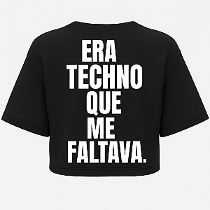 CROPPED OVERSIZED AFTER ERA TECHNO QUE ME FALTAVA