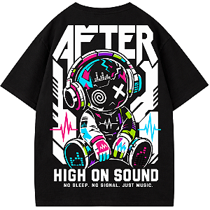 CAMISETA OVERSIZED AFTER HIGH ON SOUND