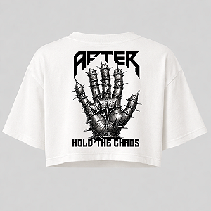 CROPPED OVERSIZED AFTER HOLD THE CHÃOS
