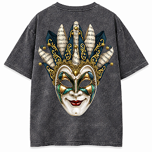 CAMISETA BORIS BREJCHA OVERSIZED PRETA ESTONADA AFTER