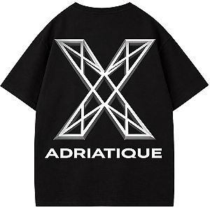 CAMISETA OVERSIZED PRETA ADRIATIQUE 01
