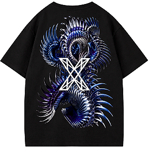 CAMISETA OVERSIZED ADRIATIQUE PRETA