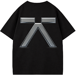 CAMISETA AGENTS OF TIME OVERSIZED AFTER PRETA 01
