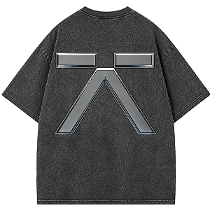 CAMISETA AGENTS OF TIME PRETA ESTONADA AFTER 01