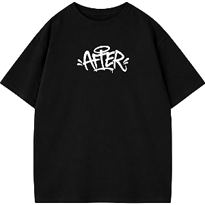 CAMISETA OVERSIZED AFTER PRETA STREET DESIGN