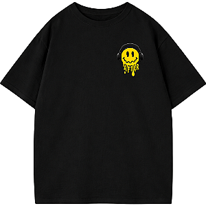 CAMISETA OVERSIZED AFTER PRETA PSICO
